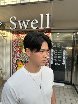 スウェル 船橋店(Swell) #ベリーショート#ダークアッシュ#ニュアンスパーマ#韓国マッシュ
