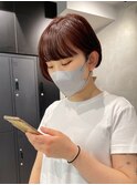 【ブリーチなし】明るい「レッドオレンジ」