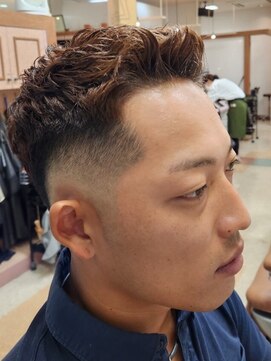 アポロカットステージ 相模大野店 アップバング/ツーブロックマッシュ<理容室>[メンズ/相模大野]