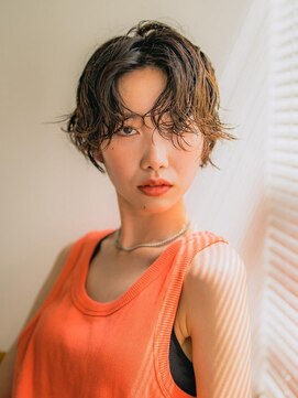 ベンジー 福間(benji) パーマでおしゃれショート　3