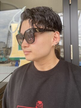 ザスーツブラザーズ(THE SUITS BROTHERS) MEN'SHAIRウルフカルマパーマメンズショートイージーパーマ