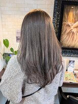 ボアップ(boappu)&nbsp;#グレージュ#レイヤーカット#ケアブリーチ