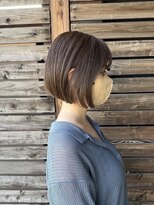 アミリアバイザザ(amiliea by ZA/ZA)&nbsp;まろやかベージュ×ミニボブ