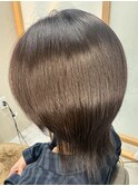 【isola】最新髪質改善◇質感再整カラー×ウルフショート