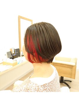 シルビジュー(Cills Bijou) ☆大人女性美髪前下りラウンドグラデーションボブ☆