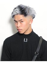 ガルテ(GARTE) ホワイトカラー/デザインカラー/メンズショートヘア