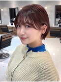 小顔に見える大人美人ショート