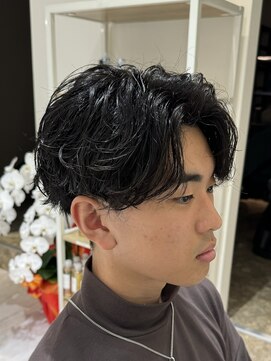 バース 梅田中崎町店(BIRTH) 大阪パーマニュアンスパーマセンターパートシャドーパーマ