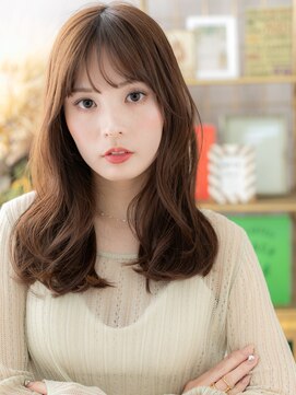 カバーヘア ブリス 上尾西口店(COVER HAIR bliss) 大人グラマラス韓国風ゆるふわエアリーロングc6上尾20代30代40代