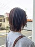 【朝の時短と清潔感を両立。品よく整う】ストレート＋カット　￥13000～