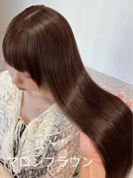 ラヴィ(Lavie) 髪質改善 ブリーチ ダブルカラー ミルクティーベージュ