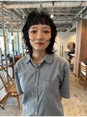 三軒茶屋【CEINEOUR】韓国風姫カットレイヤー×ナチュラルパーマ