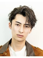 オーシャントーキョーオーバー 渋谷(OCEAN TOKYO OVER) 波巻きツイストスパイラルセンターパートサーフカール刈り上げ