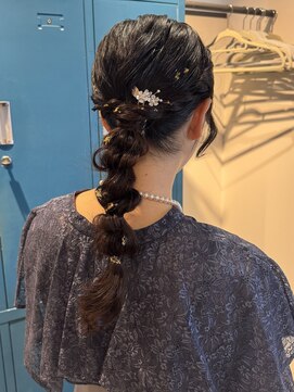 ジリッタ(JILI.TA) ロングさんにオススメ！編みおろしポニー！