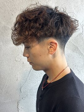 ニアウ 高崎店(Niau) スペインカールメンズパーマ外国人風パーマメンズマッシュ高崎