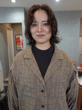 ジュール(JOULE'S) ナチュラルボブパーマ/アッシュブラウン