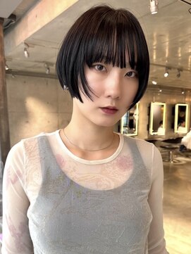 スクリーンギンザメゾン 銀座(SCREEN GINZA MAISON.) 黒髪カタログ/クラゲヘアー/オリーブ/銀座