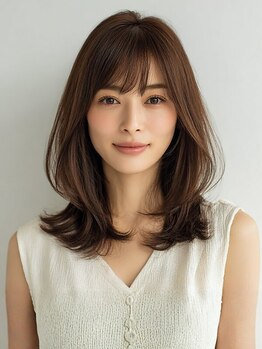 アイコニック 豊田店(ICONIQ)の写真/髪質改善カラーエステ+カット+トリートメント￥7700◆あなたの魅力を最大限に引き出すstyleをご提案します◇