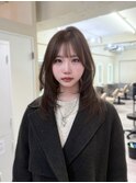 ふんわり小顔矯正レイヤーカット