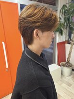 リップソウル(RIP SOUL)&nbsp;《RIP SOUL》 明るめブラウンカラー フェザーショート