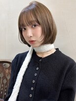 ミンクス 青山店(MINX) 【MINX 土屋】柔らかボブ×顔まわりレイヤー