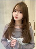 スモーキーカラー/イメチェン/ワンホンレイヤー/銀座