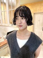 ヴァンダンジュ(Vendange)&nbsp;リップラインのボブパーマ