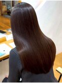 ツヤ髪カラー 髪質改善 ダメージレス うる艶 グレージュ