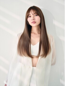 ユアーズヘア 仲町台店(youres hair) 髪質改善トリートメントで叶う美髪ストレート　艶髪　前髪