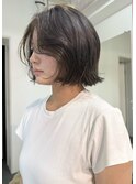 福岡天神大名 ブリーチなしカラー ふわっとボブレイヤー