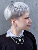 オーク 学芸大学(OAK) ホワイトカラー セシルカット ピクシーショート 刈り上げ