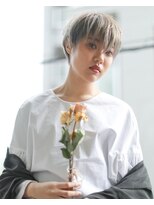 ニコヘアー(niko hair) ホワイトアッシュショート▽LINEID@vey3047y
