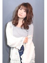 アース コアフュールボーテ 川中島店(EARTH coiffure beaute)&nbsp;スタイル名 アンニュイ揺れウエーブ【川中島】