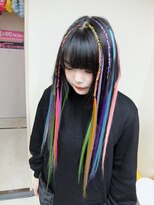 エクステ専門店ミキ 横浜店(MIKI) 原宿系女子♪学生トレントポイント人毛カラーブレイズエクステ