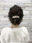 華やかシニヨン