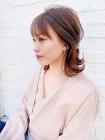 リアン(lien)&nbsp;【lien.ai】夏のヘアアレンジ　耳かけ　自由が丘