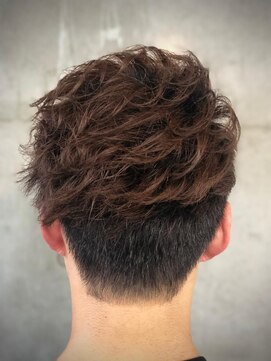 バーバーバー 八広(BARBER-BAR) 無造作パーマスタイル 【バーバーバー　八広】