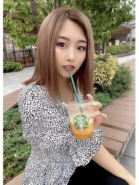 ルイス(L'wis) かき上げボブ☆トップスタイリスト上條