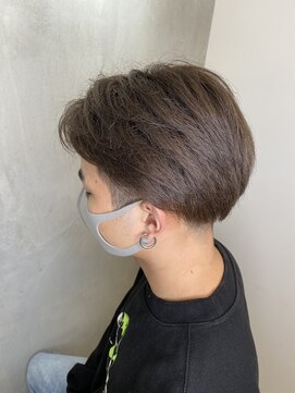 アンダーバーホワイトモデ 河内長野(_WHITE mode) ☆ グレージュブラウンカラー　2ブロック