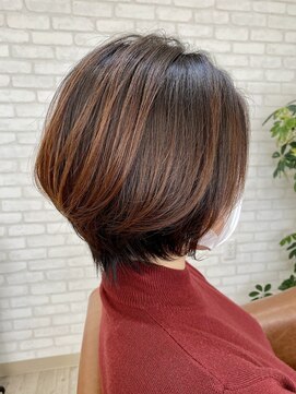 パル ヘアーデザイン(Pal HAIR DESIGN) 長めショートボブ