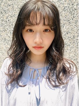 ディフィー(Defi) ブルーアッシュ×ロング【大阪 京橋】