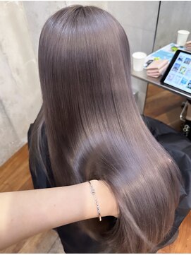 サイン 渋谷(SIGN) 【SIGN レイヤーカット】アッシュグレージュ