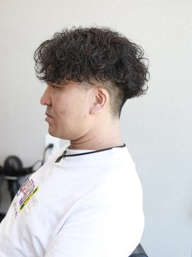 スラッシュ(SLASH) 波巻きスパイラルパーマ/ツイストスパイラル/メンズパーマ