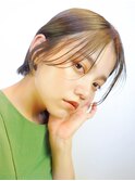 【La fith】マッシュショート×モカベージュ