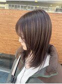 顔周りレイヤー/透明感カラー/20代30代40代