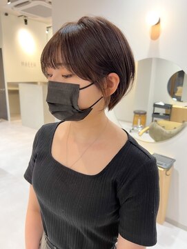 モク 立川(moc) moc style 立川/韓国/ブリーチ/髪質改善/前髪/顔まわり/ショート