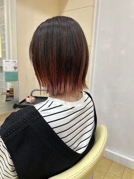 ミリ(milli Produce by ITAKURA) 丸くならないグラデーションボブ