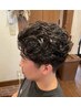 【メンズ専用】ソフトスパイラルパーマ＋カット