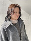 【大人女性】20代30代/グラデーション/オリーブベージュ/小顔