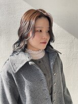 サラ ビューティー サイト 古賀店(SARA Beauty Sight) 【大人女性】20代30代/グラデーション/オリーブベージュ/小顔